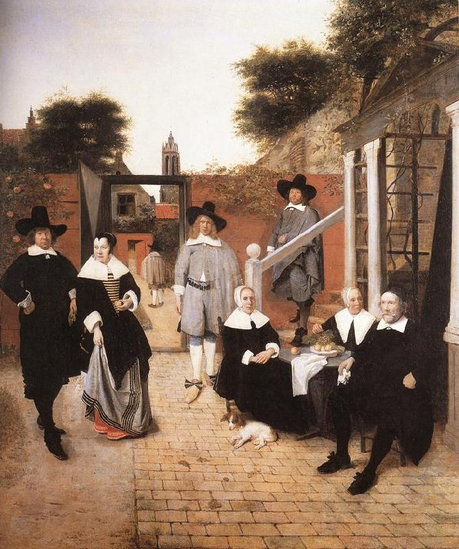 HOOCH, Pieter de Dutch Family s Germany oil painting art